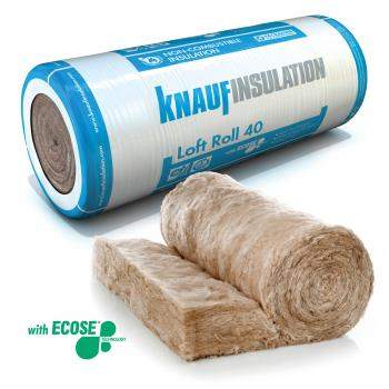 Knauf Loft Roll Earthwool 44 Insulation