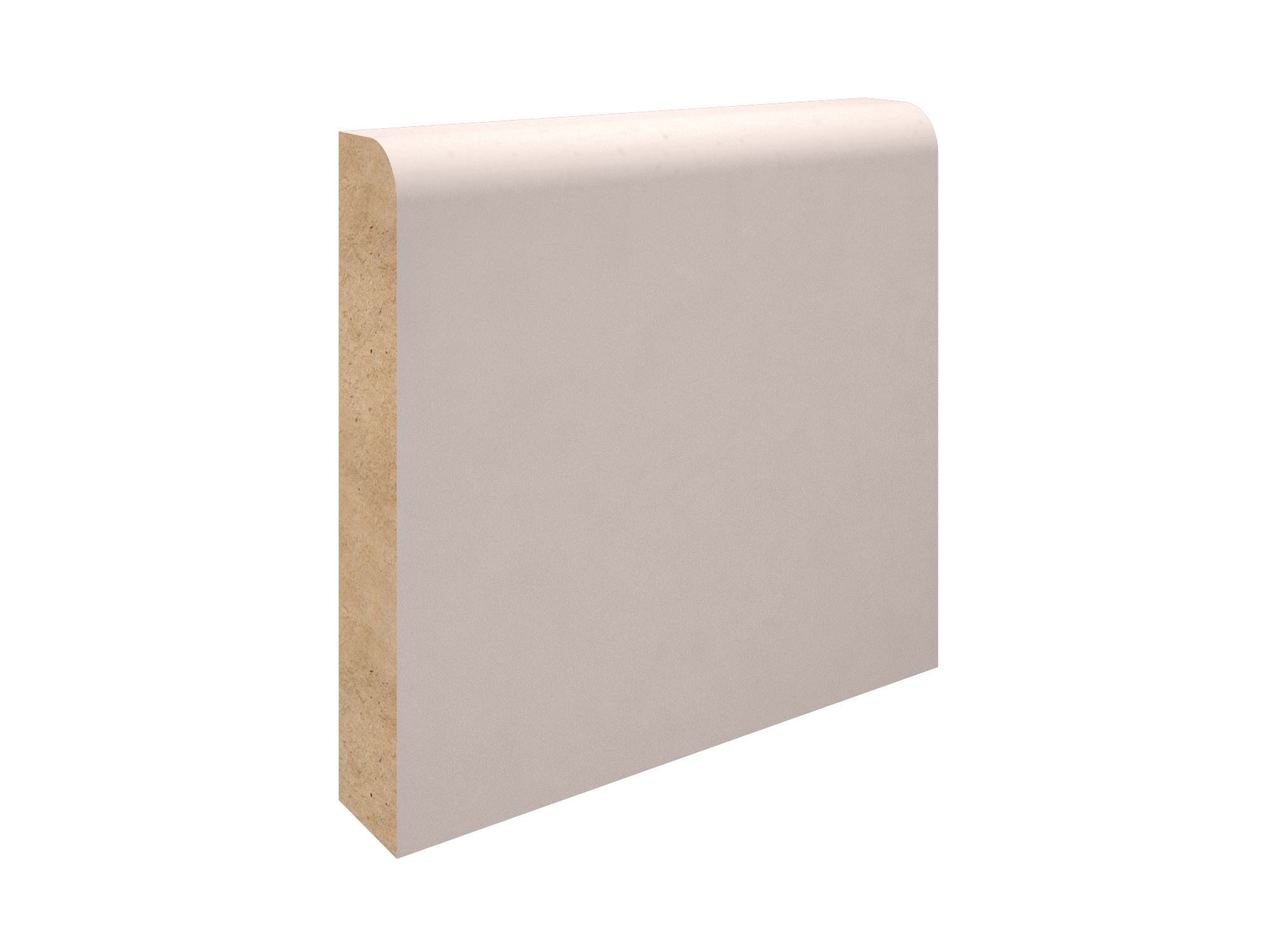 MDF Pencil Round Skirting Board Primed