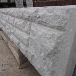 Concrete Rockface Gravel Board