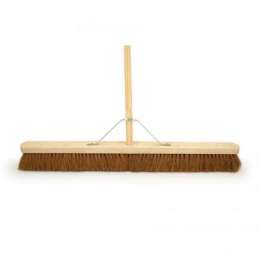 Soft Coco Sweeping Brush & Wooden Handle